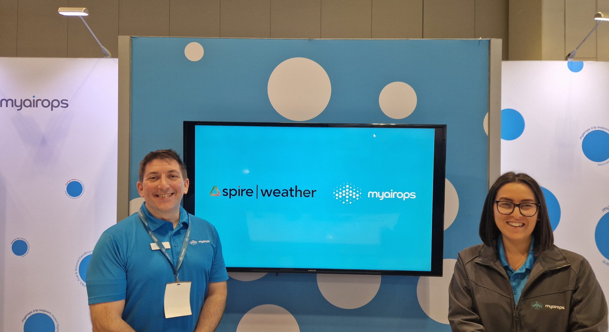 myairops and Spire Global expand partnership with weather data solutions header image